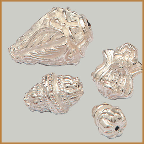 silver beads